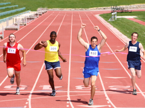Schnelligkeit beim Sport und bei der Ladezeit